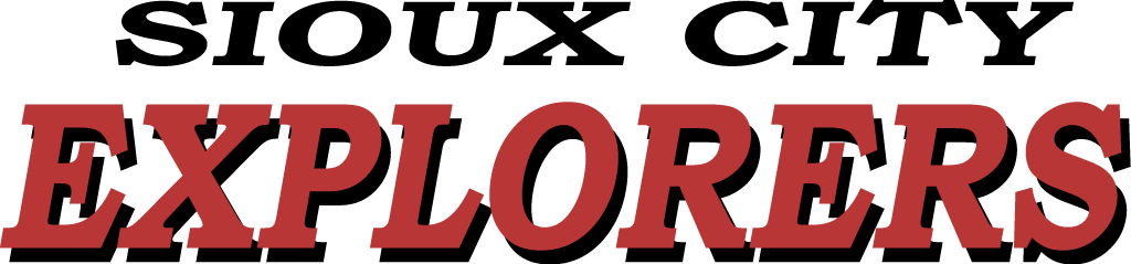 Sioux City Explorers 2006-Pres Wordmark Logo iron on heat transfer
